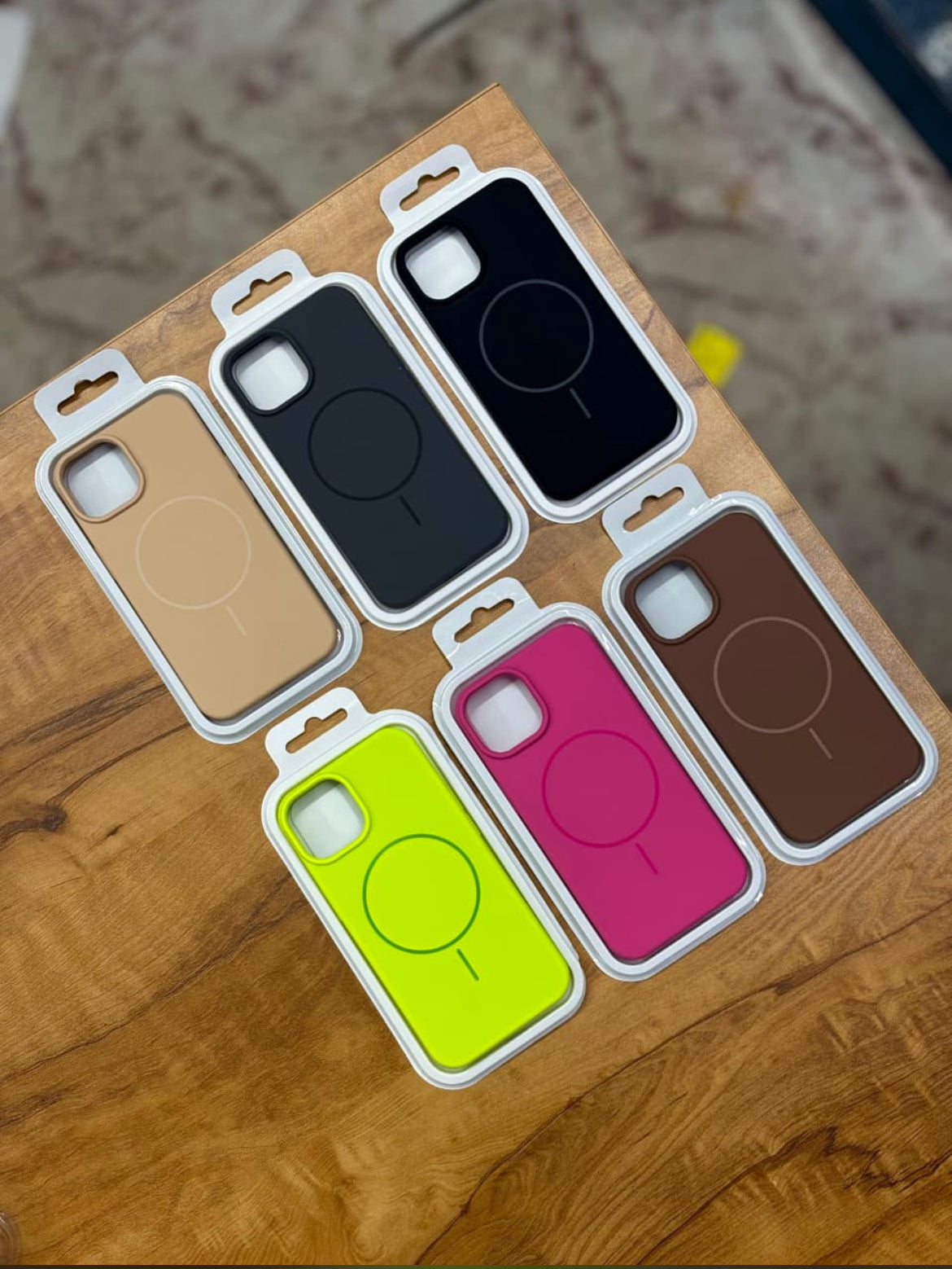 MagSafe silicone case