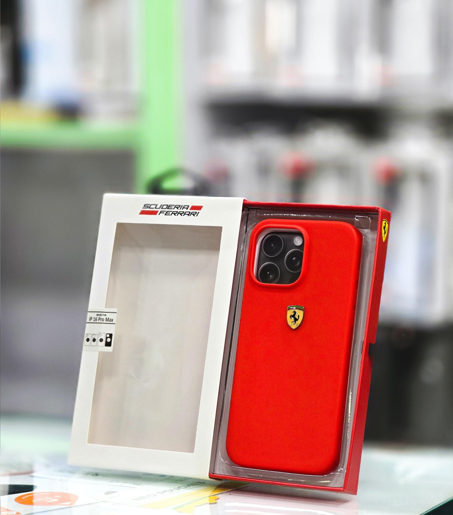 CG FERRARI RED SILICONE CASE