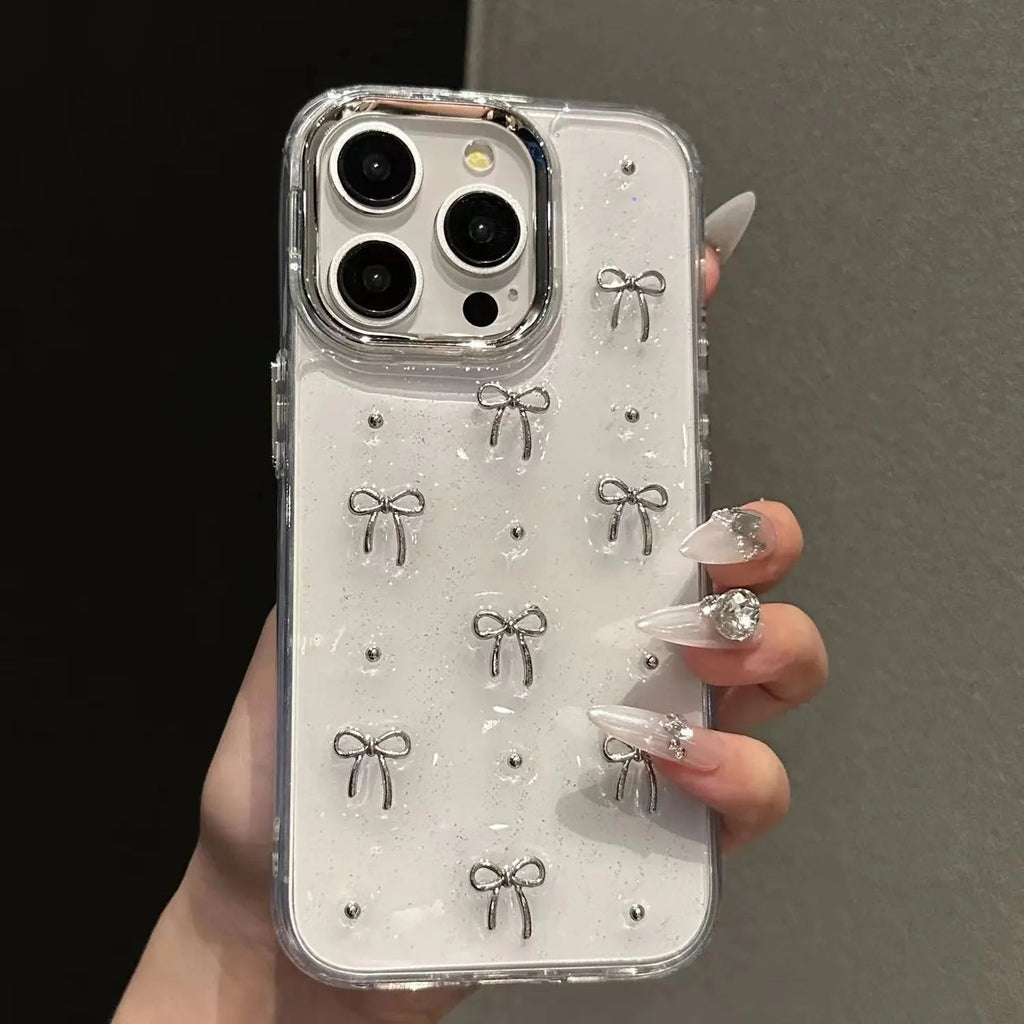 Elegant Bow Pearl Case